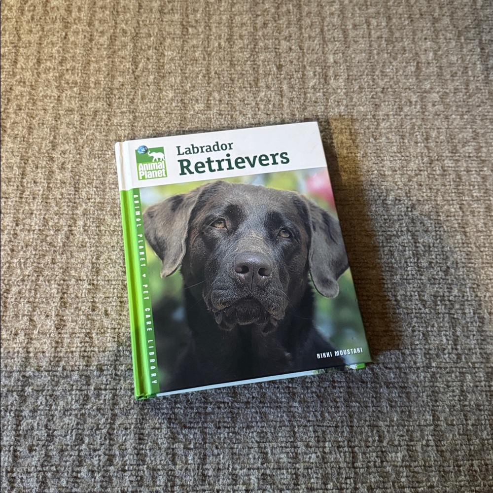 Labrador Retrievers Book by Nikki Moustaki.
